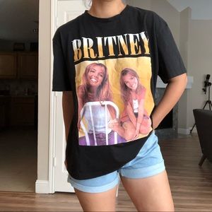 britney spears t shirt h&m